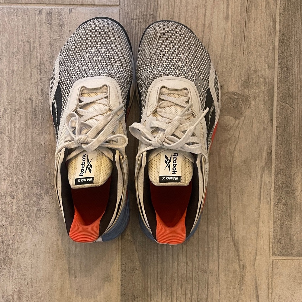 Reebok Maxx Sneakers - White and Orange